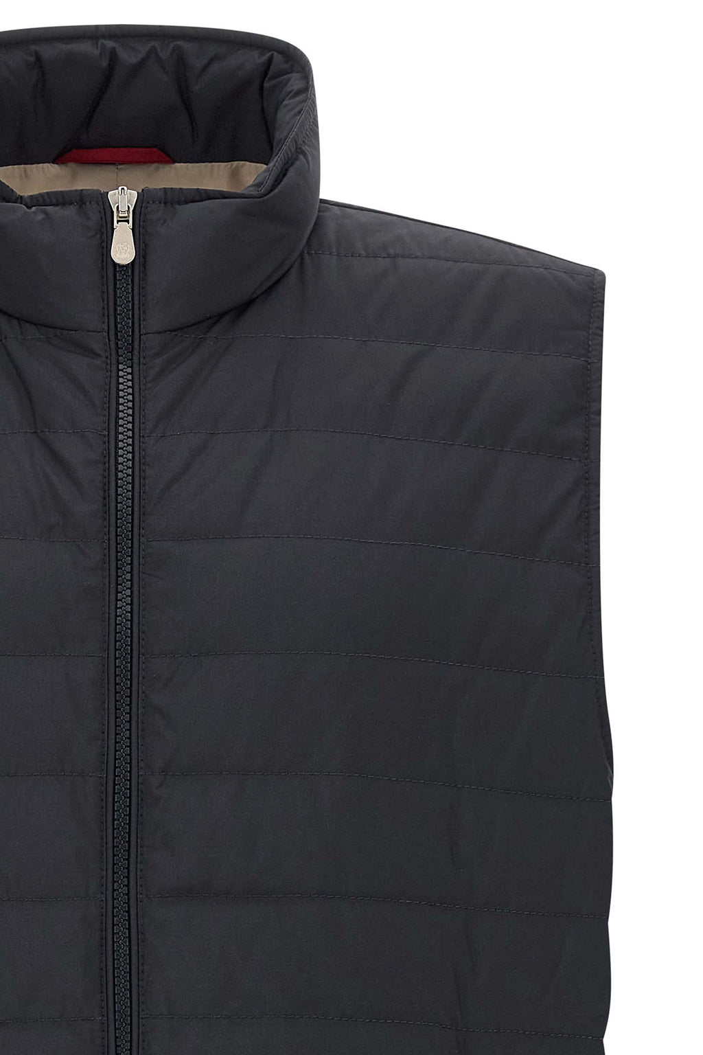 Brunello Cucinelli Men's Quilted vest in Blue - image 3