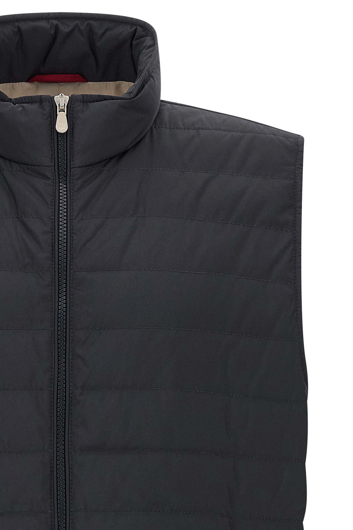 Brunello Cucinelli Men's Quilted vest in Blue - image 3