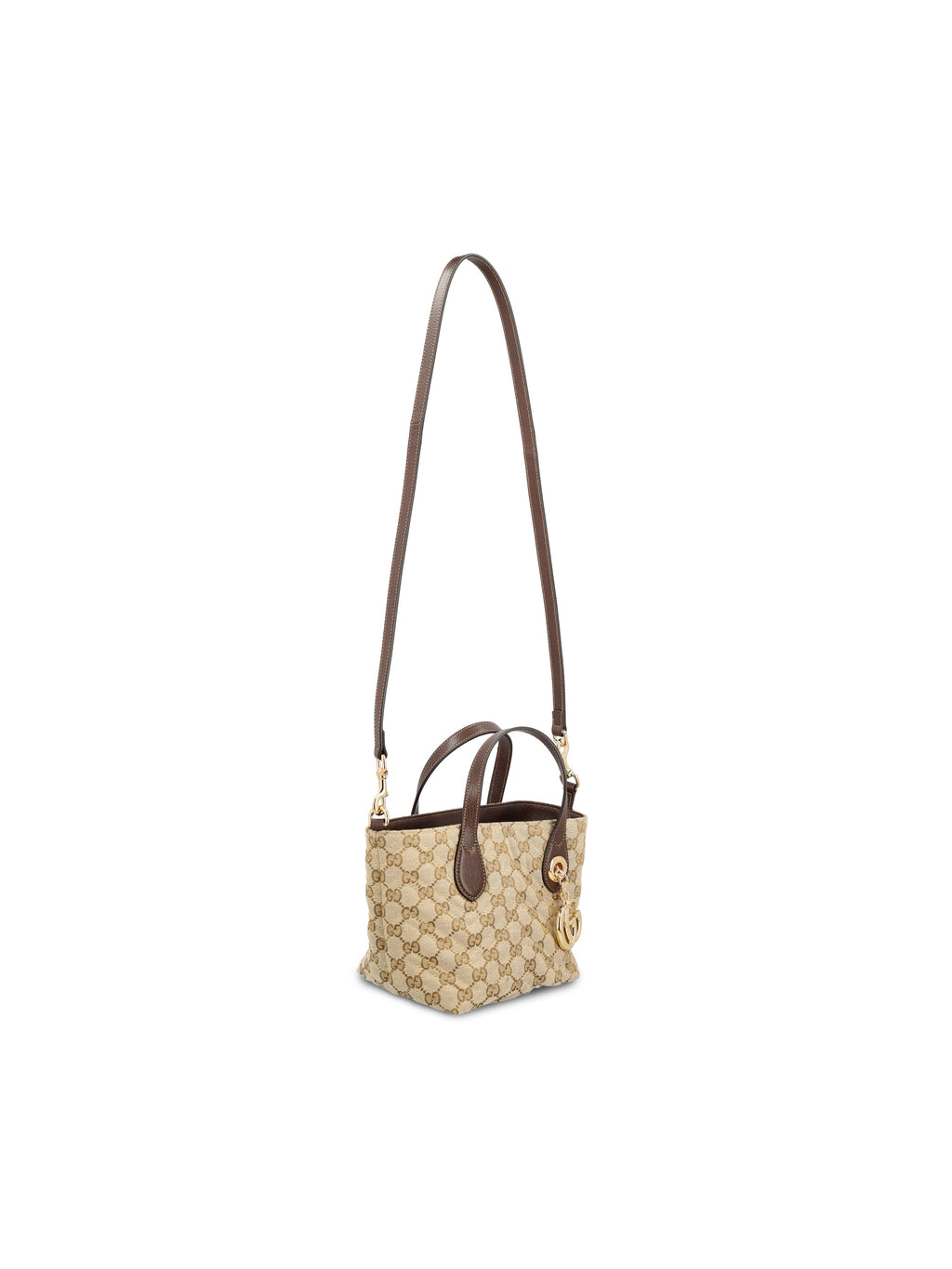 Gucci Women's GG Marmont Fabric Tote in Beige - view 3