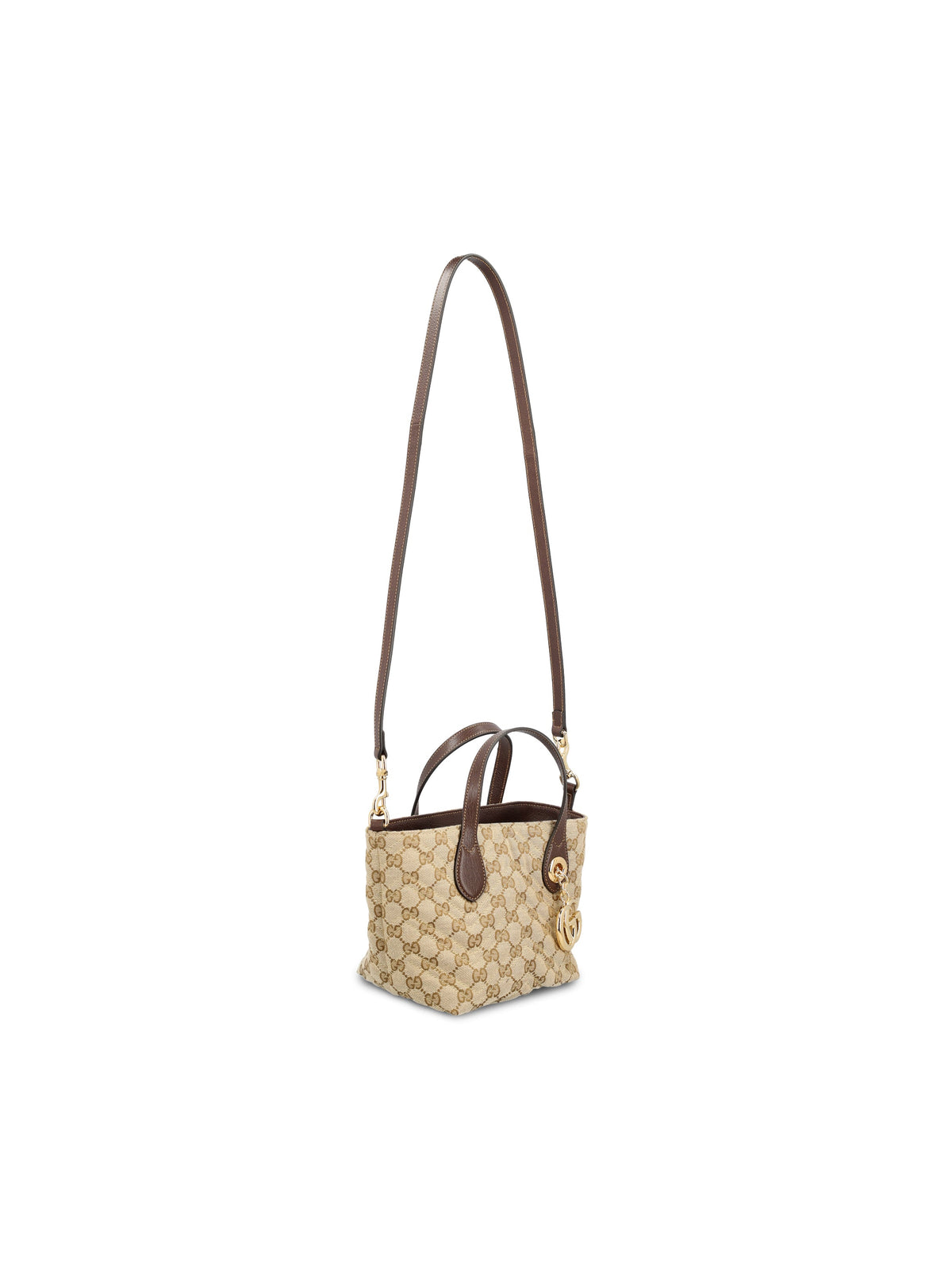 Gucci Women's GG Marmont Fabric Tote in Beige - view 3