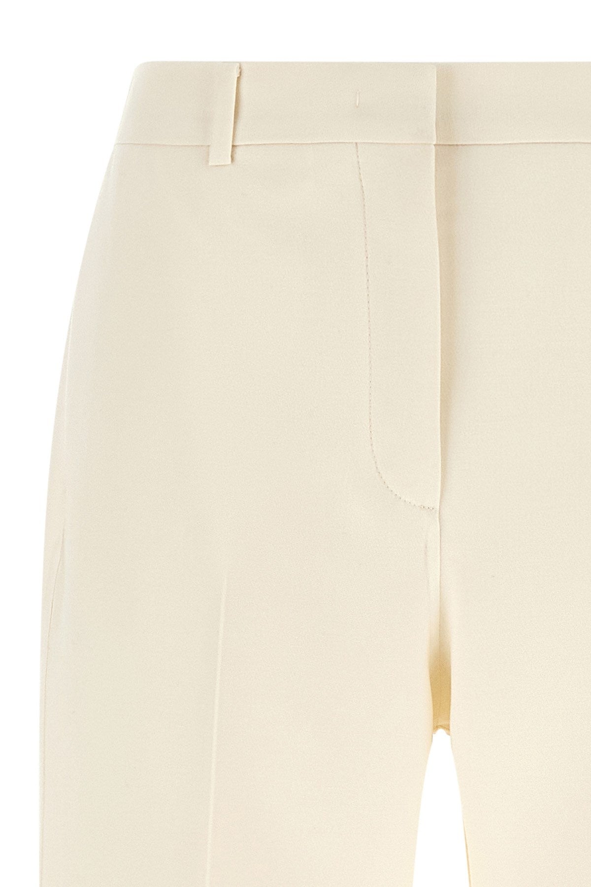 Fendi Women's Tailored Trousers in White Wool - view 3