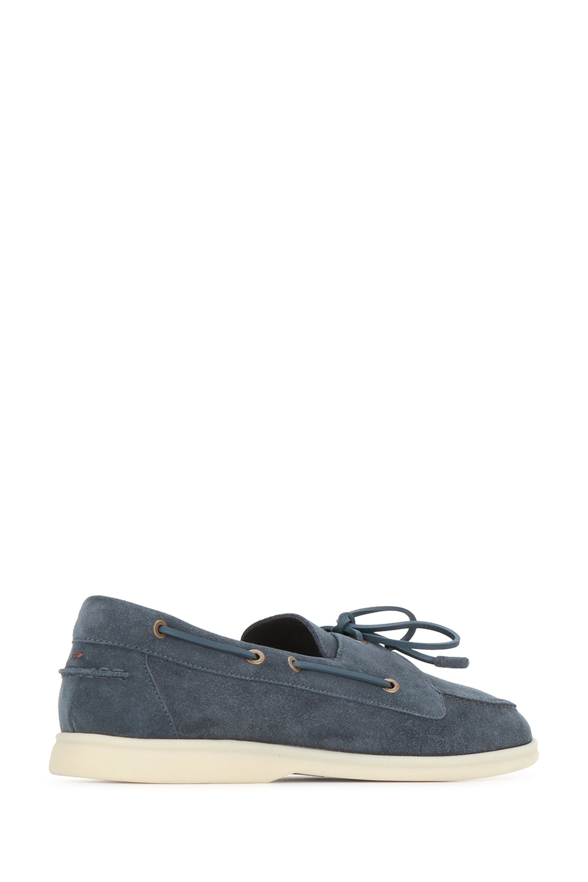 Loro Piana Men's Sea-Sail Walk Suede Loafers in Blue - image 3