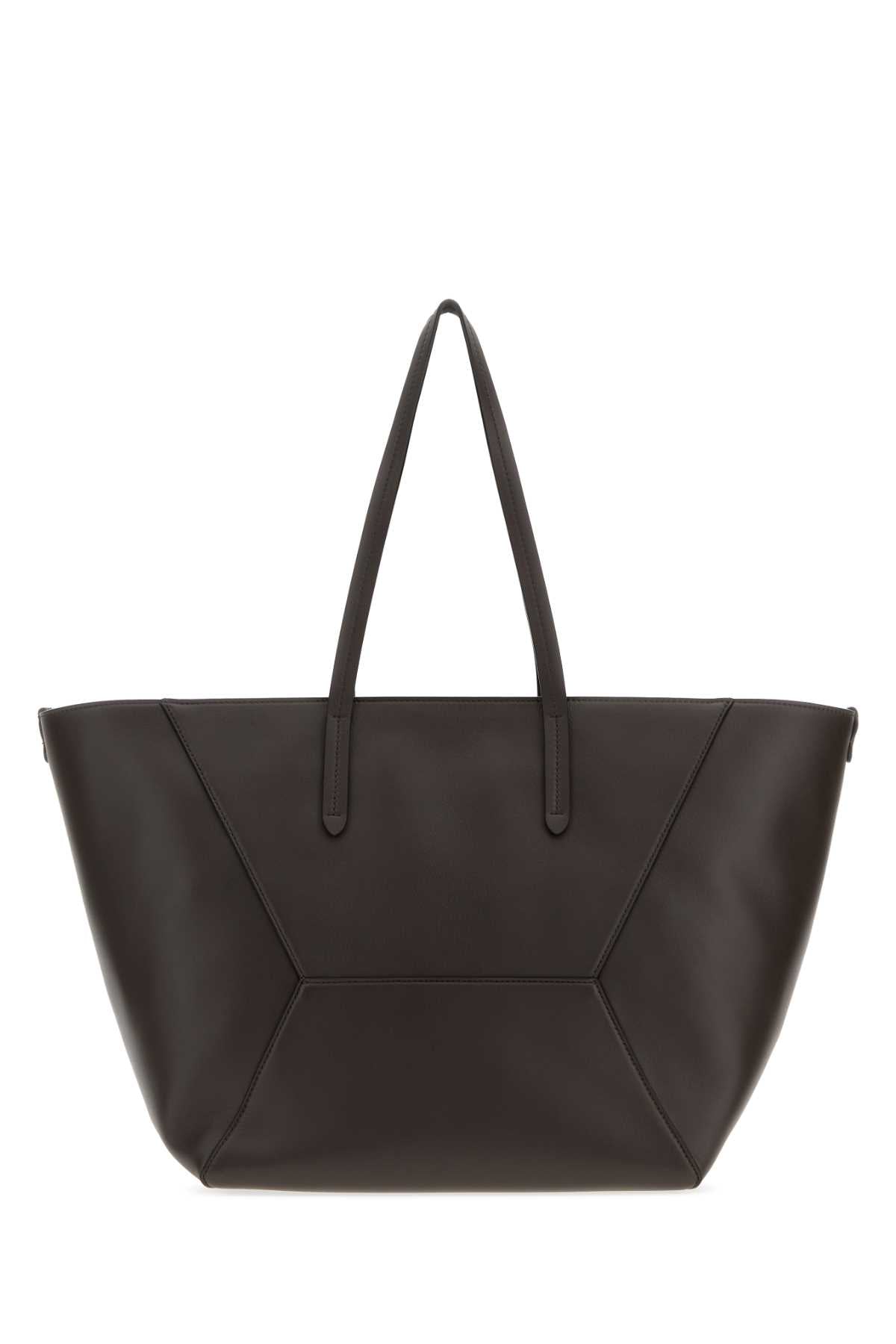 Brunello Cucinelli Women's Leather Tote in Dark Brown - image 3