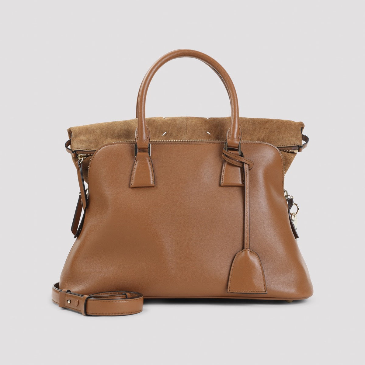 Maison Margiela Women's 5AC Soft Leather Bag in Cognac