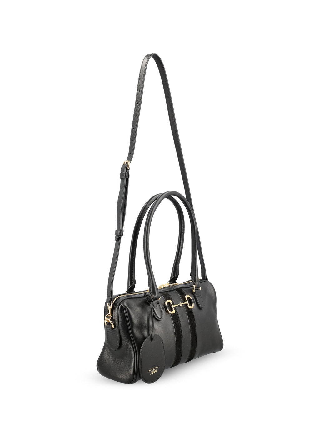 Gucci Women's Leather Boston Bag in Black - view 3