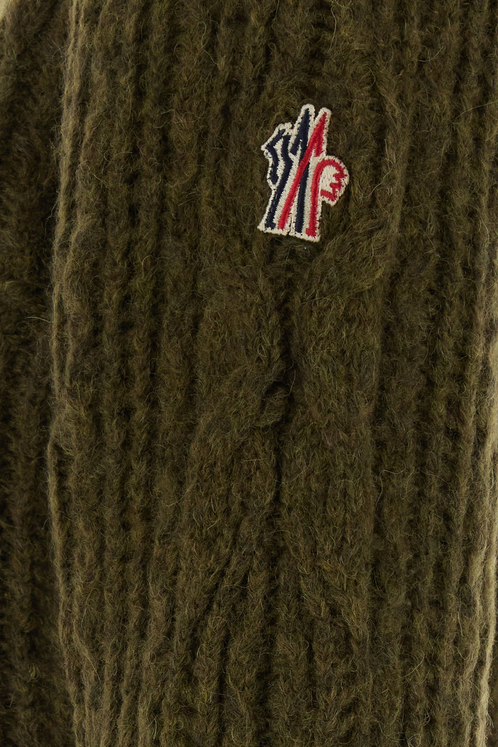 Moncler Grenoble Women's Sweater in Olive Green - image 3