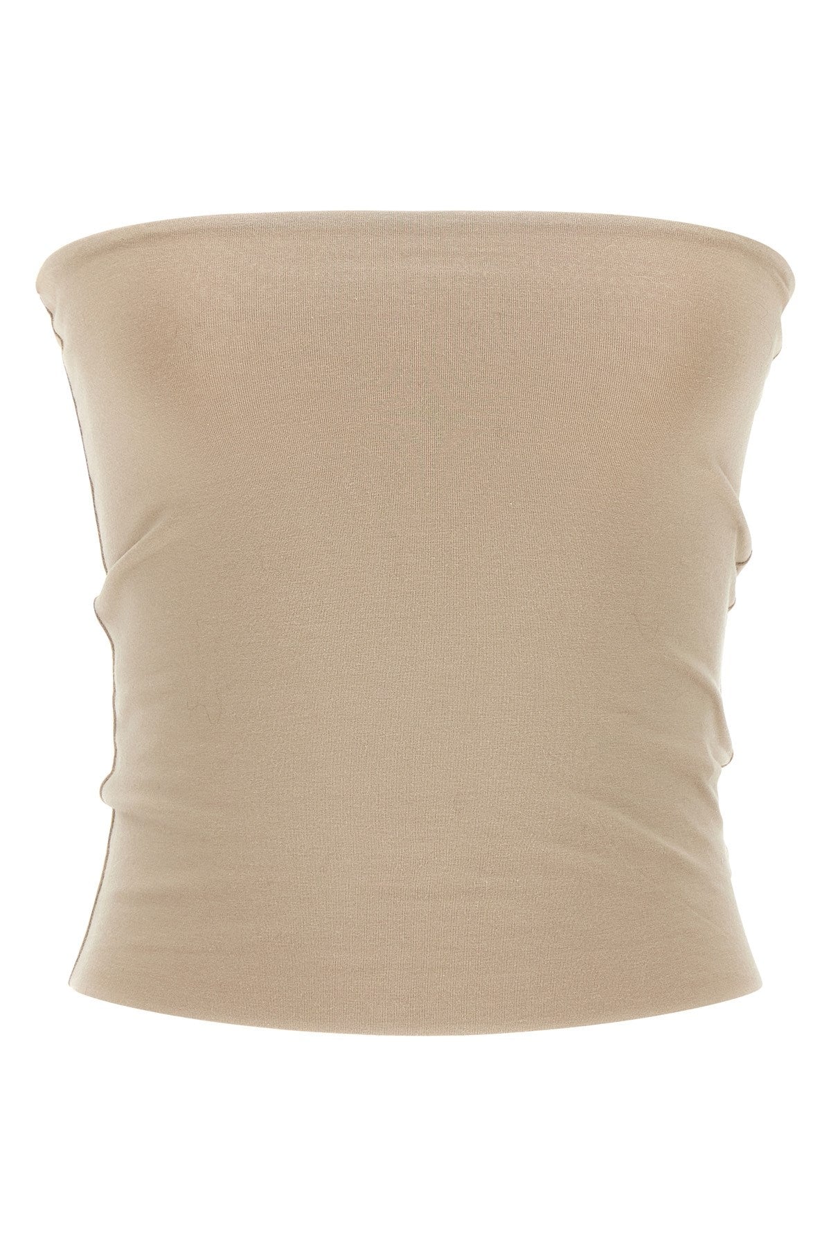 Brunello Cucinelli Women's Wool Sweater in Beige - view 3