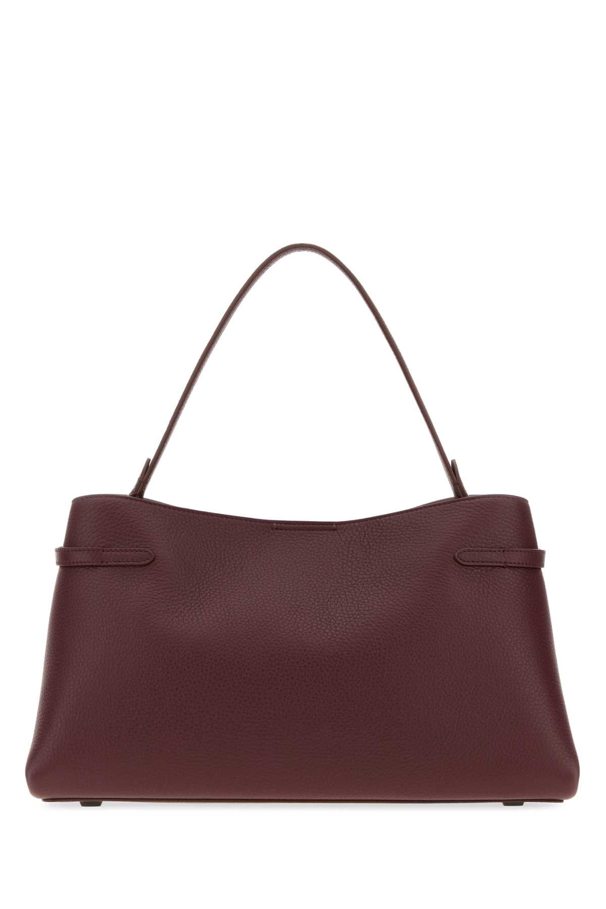 Brunello Cucinelli Women's Leather Bag in Burgundy - image 3