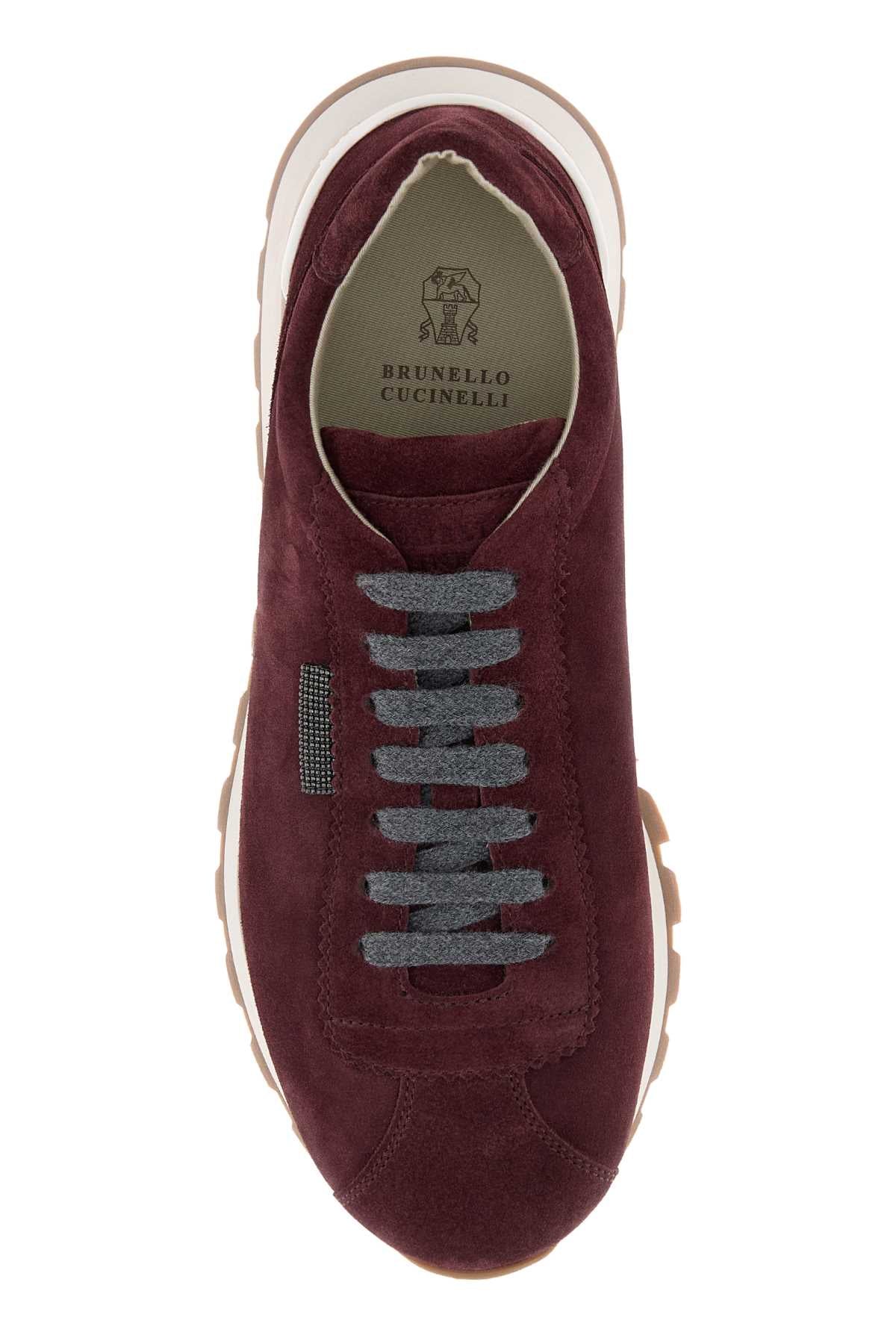 Brunello Cucinelli Women's Sneakers in Burgundy - image 3