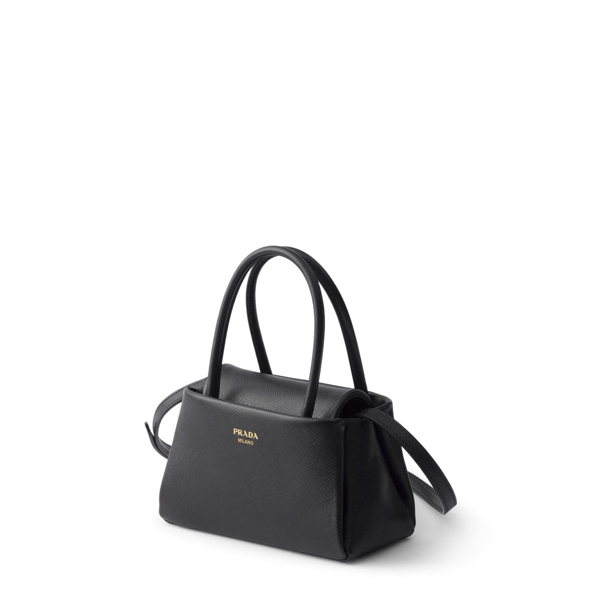 Prada Women's Saffiano Passage Mini Bag in Black