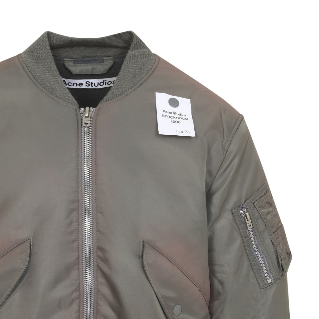 Acne Studios Men's Bomber Jacket in Grey - image 3