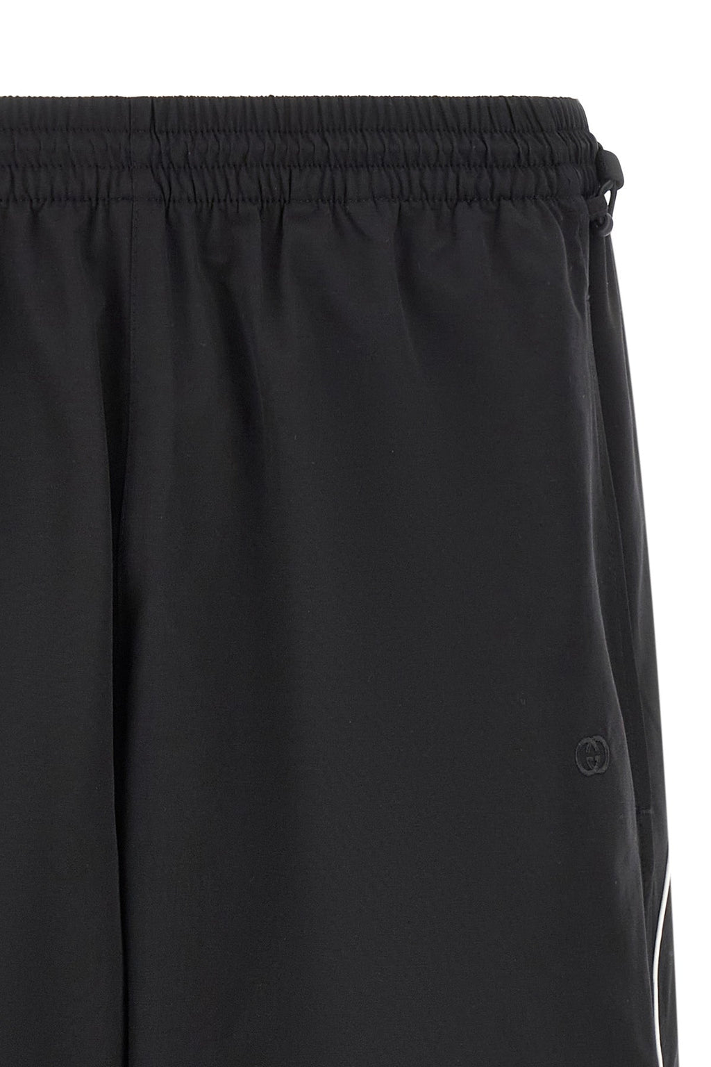 Gucci Men's Black Interlocking G Bermuda Shorts - image 3