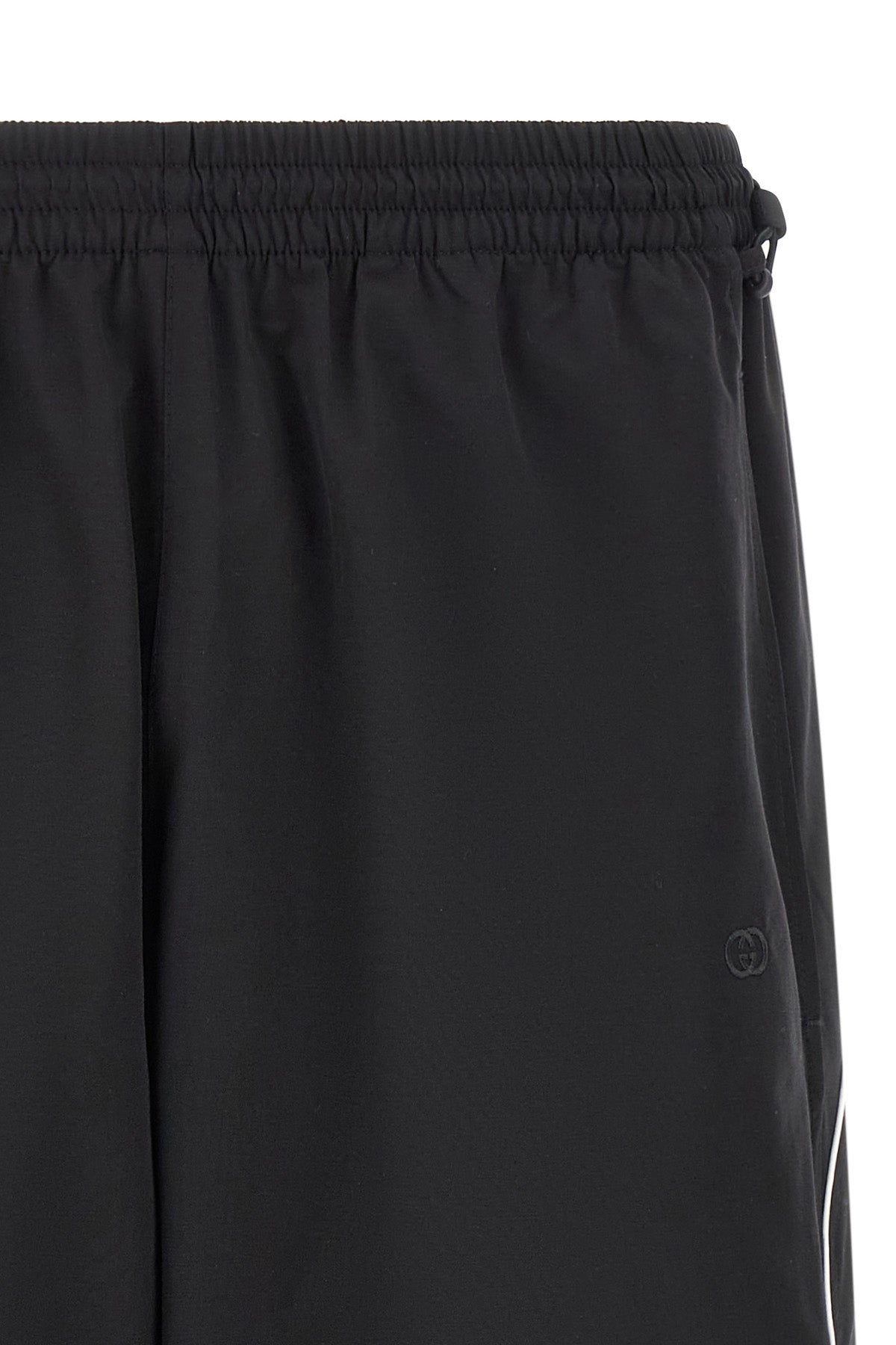 Gucci Men's Black Interlocking G Bermuda Shorts - image 3