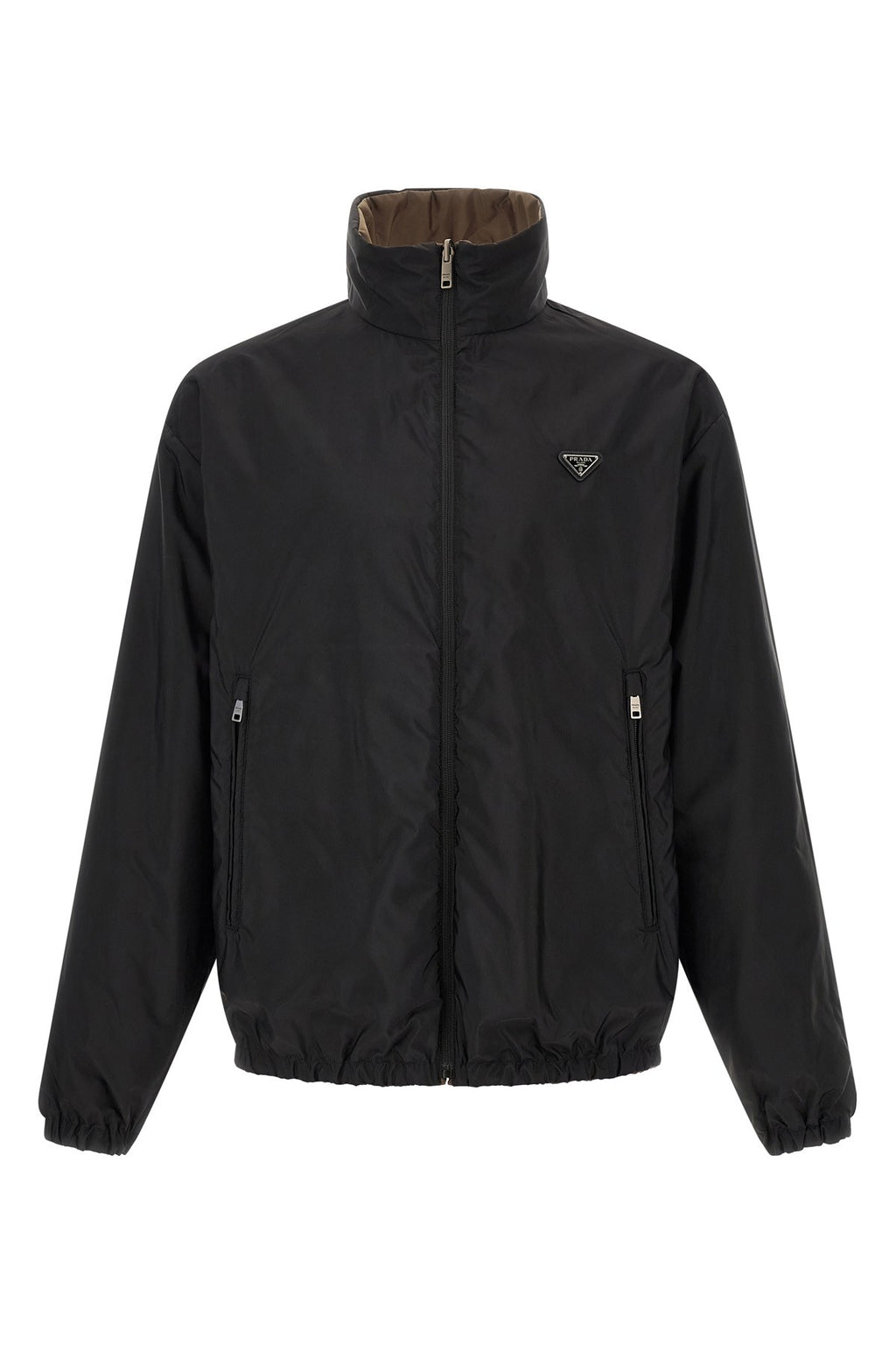 Prada Men's Re-Nylon Reversible Jacket in Brown - view 3