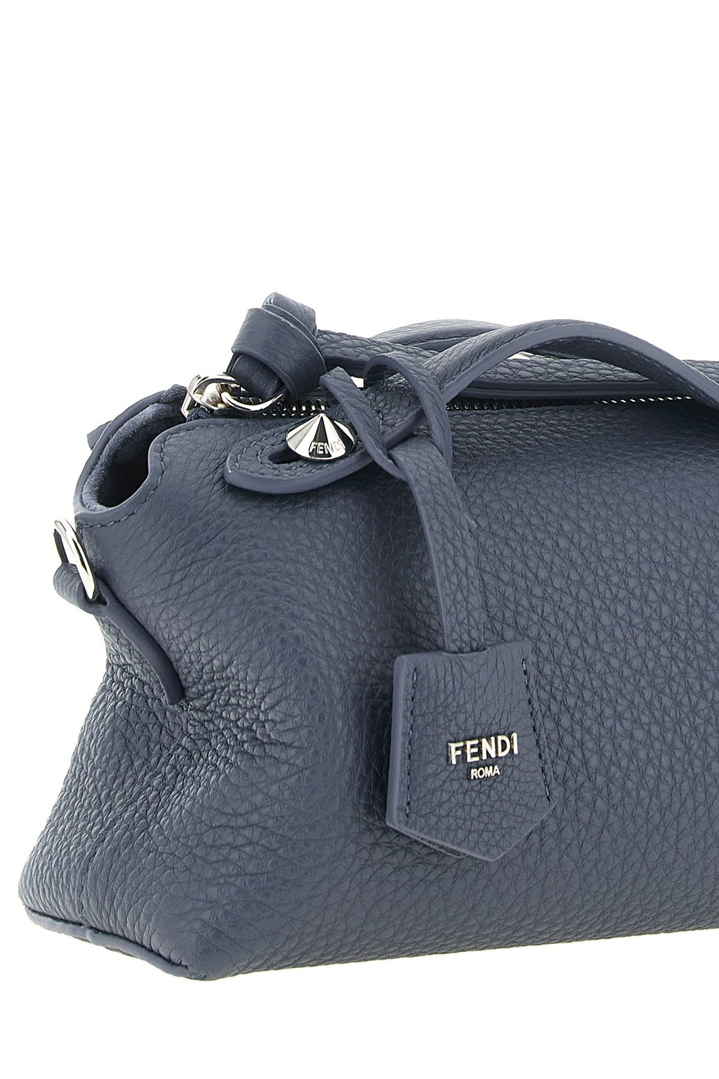 Fendi Women's By the Way Soft Mini Clutch in Blue Leather - view 3