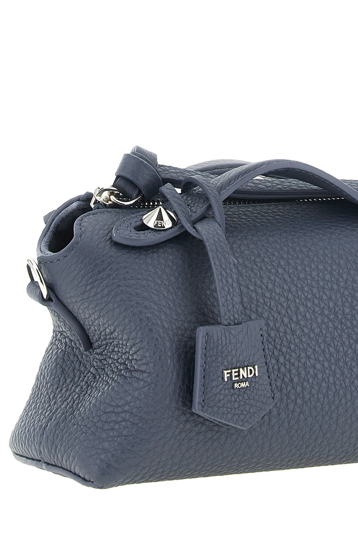 Fendi Women's By the Way Soft Mini Clutch in Blue Leather - view 3