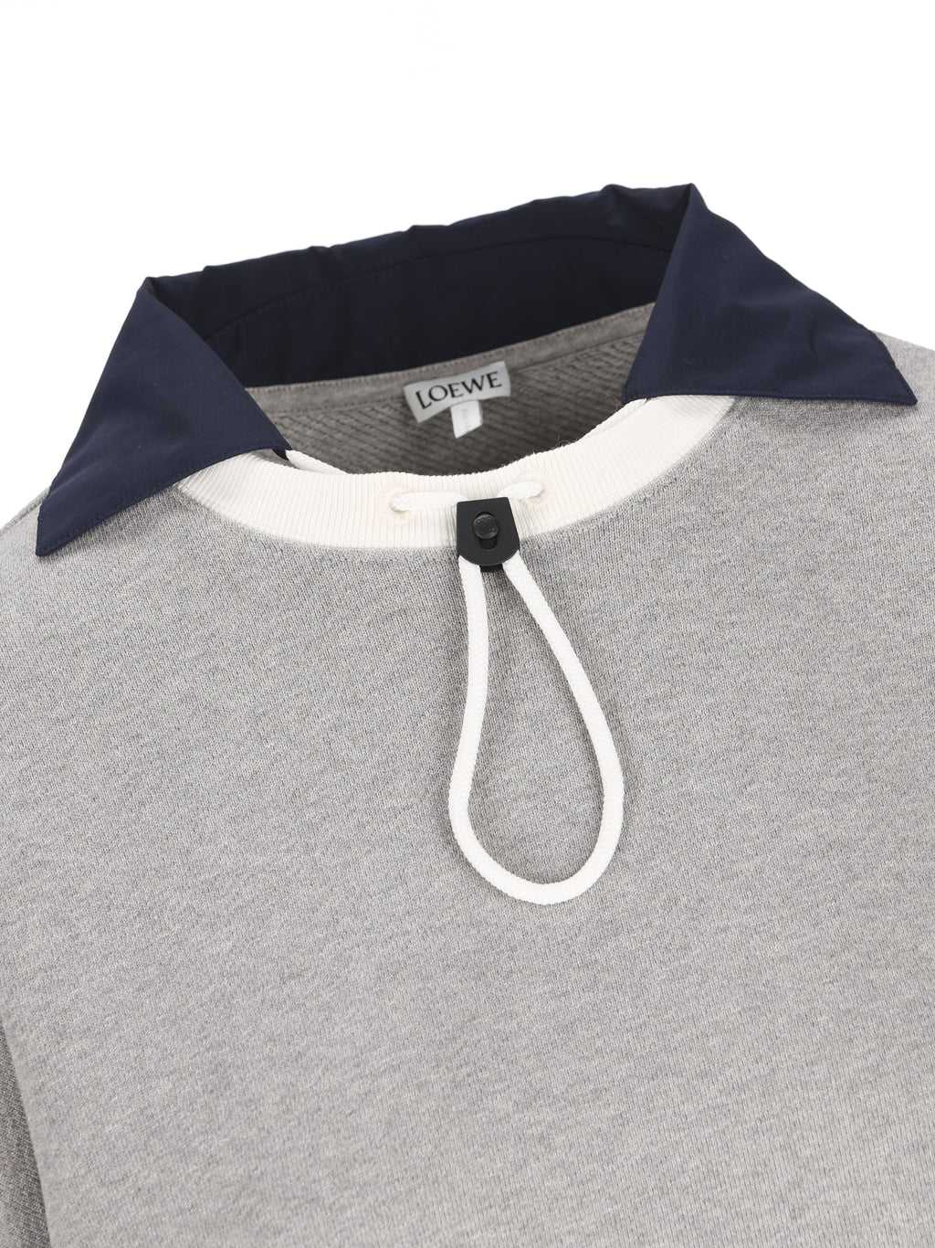 Loewe Women's Cotton Sweatshirt in Grey - view 3