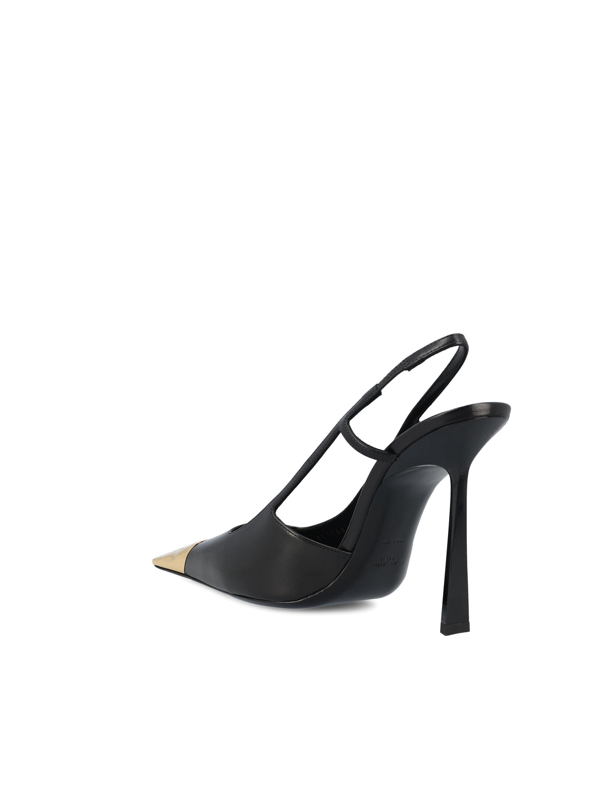 Saint Laurent Women's Leather Jeanne Pumps in Black - view 3