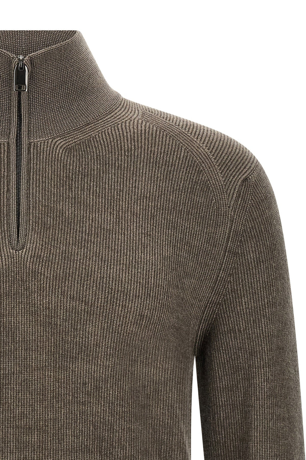 Brioni Men's Brown Vanisé Sweater - image 3