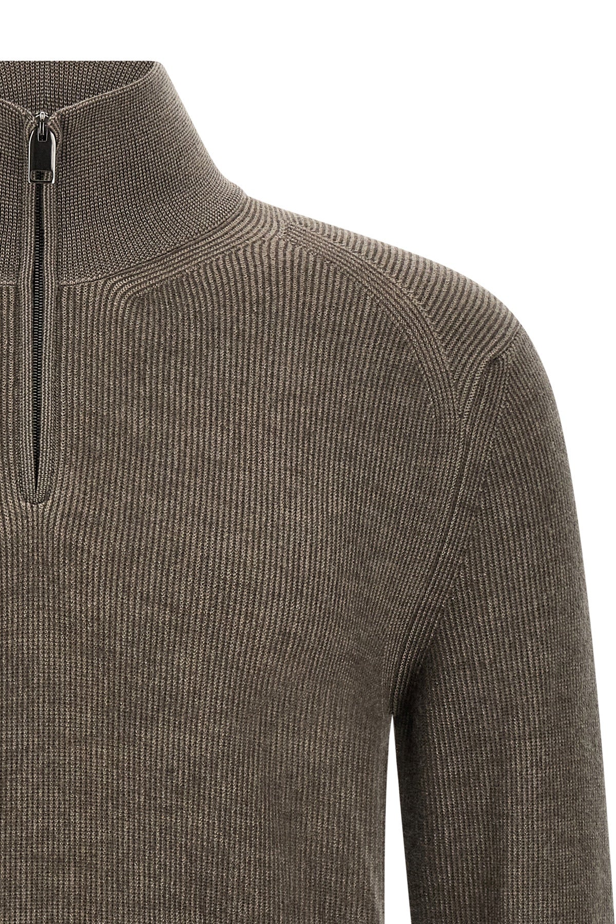 Brioni Men's Brown Vanisé Sweater - image 3