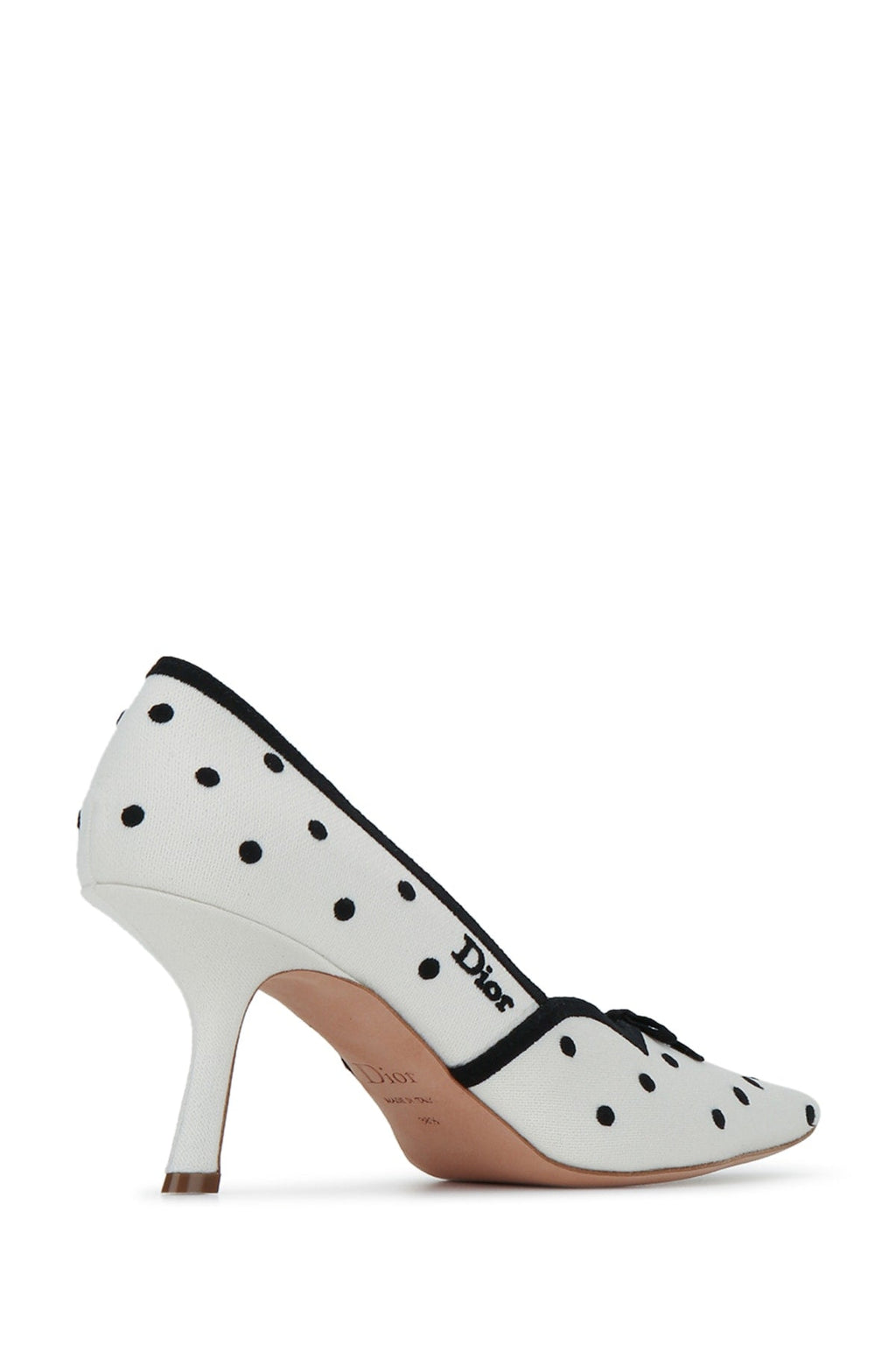Dior Women's Polka Dot Pumps in White and Black - image 3