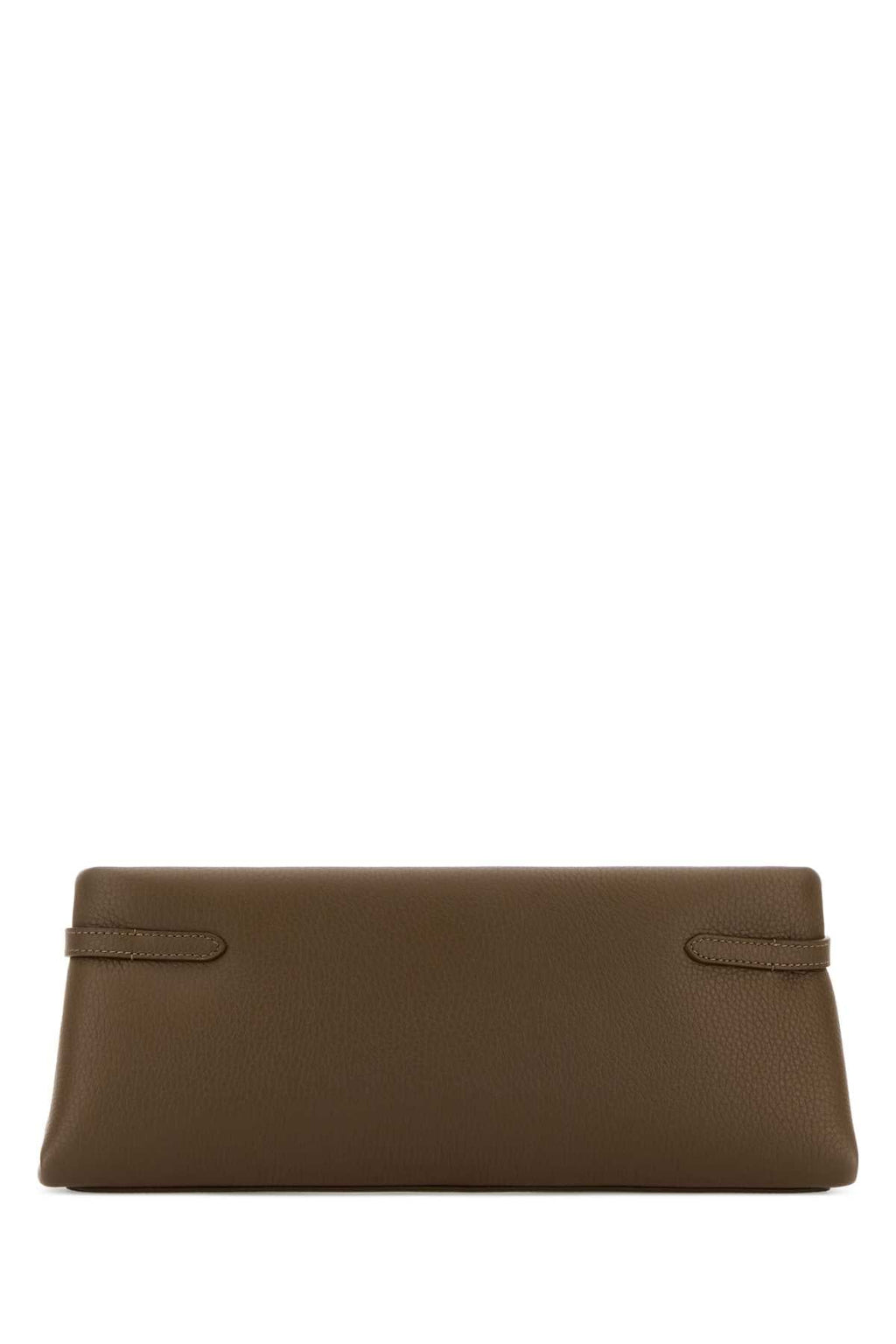 Brunello Cucinelli Women's Leather Clutch in Olive - image 3