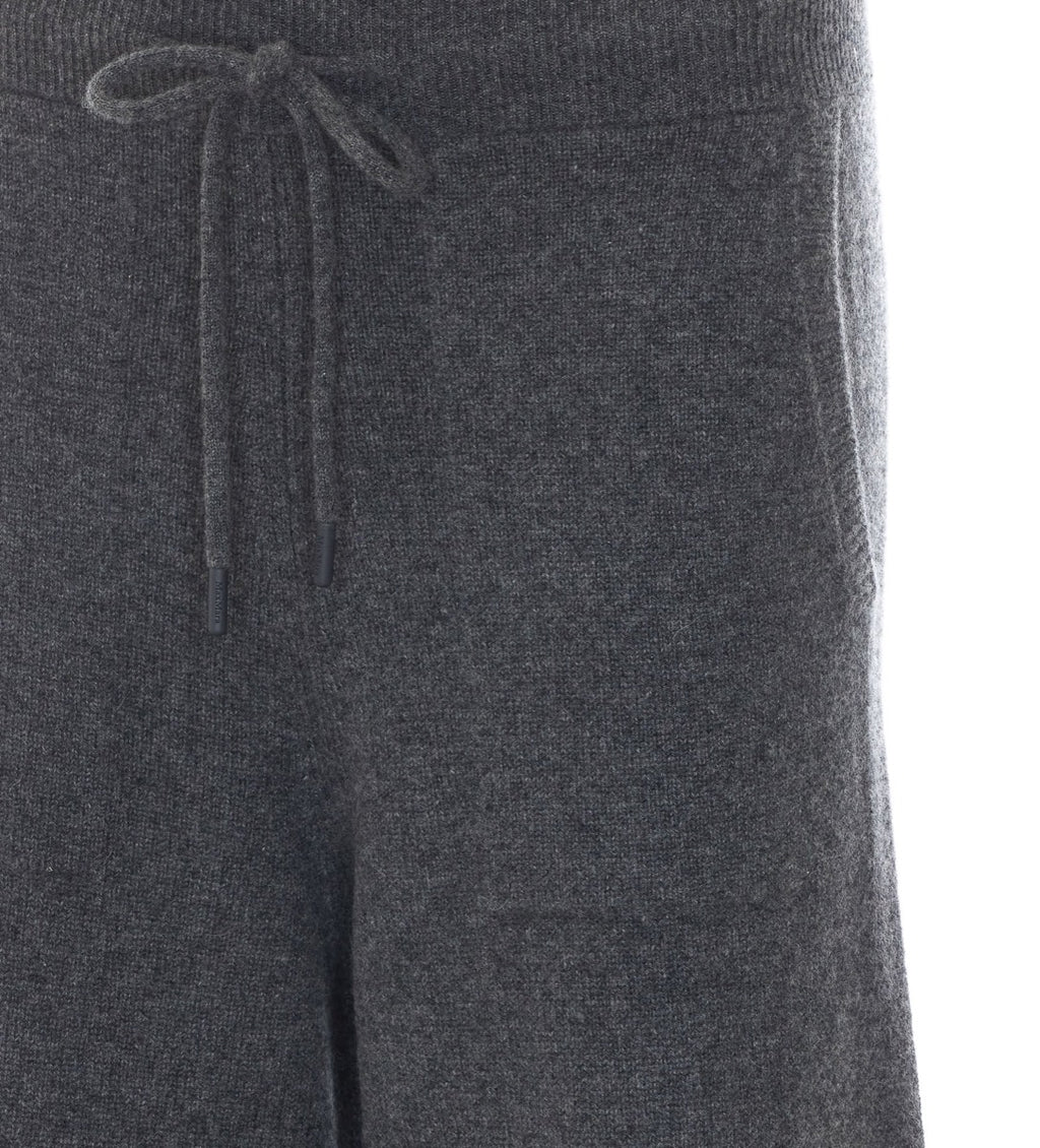 Max Mara Women's Cashmere Straight Pants in Grey