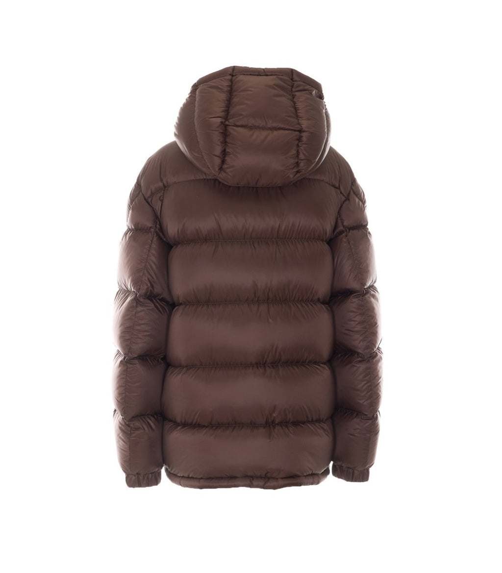 Moncler Men's Down Orelith Jacket in Brown