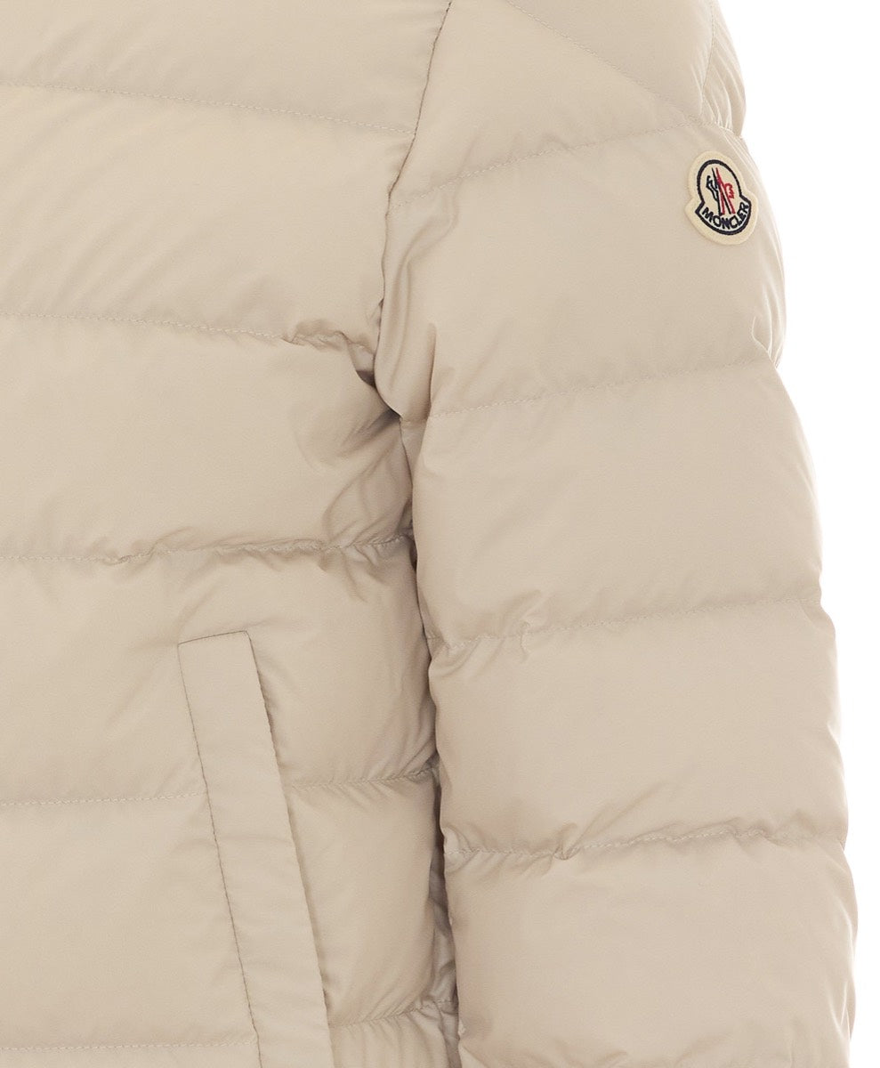 Moncler Men's Down Montbrocq Jacket in Ivory