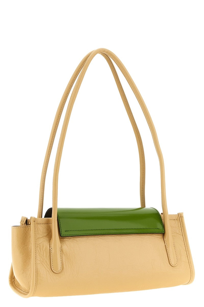 Marni Women's Calf Leather Trunkette Shoulder Bag