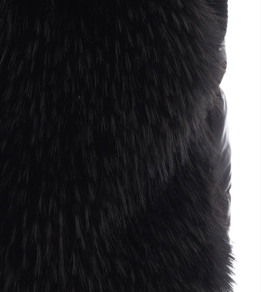 Moncler Women's Virgin Wool Down Vest in Black