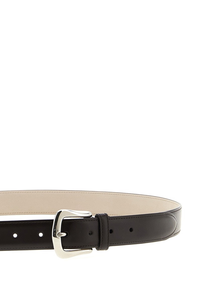 Brunello Cucinelli Men's Leather Belt in Multicolor
