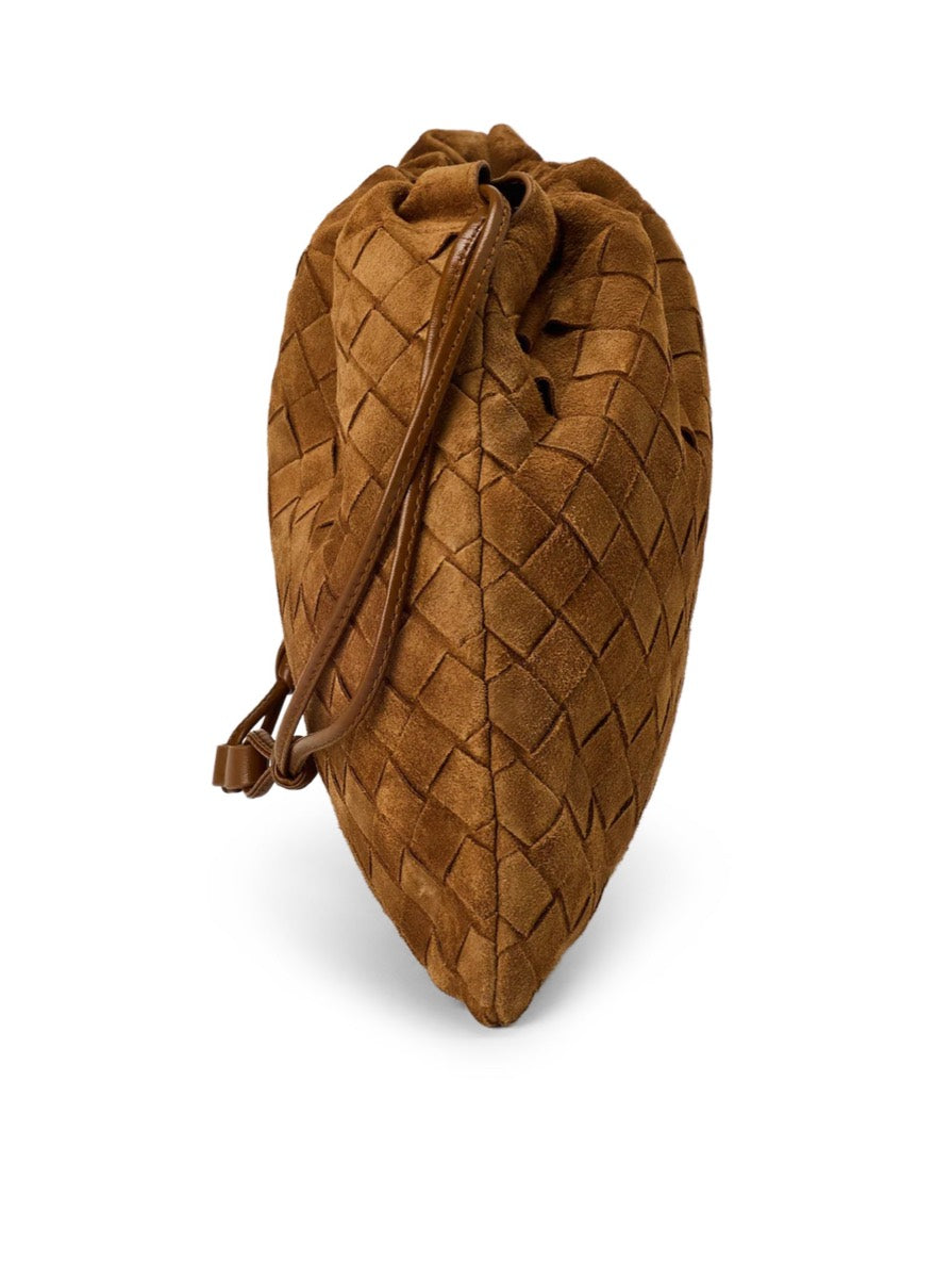 Bottega Veneta Women's Medium Suede Clutch