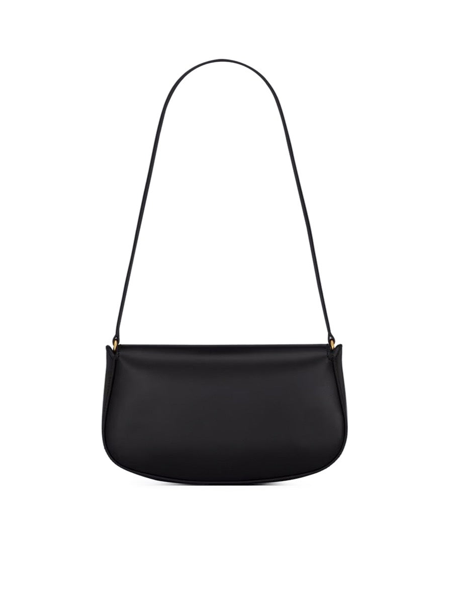 Saint Laurent Women's Leather Voltaire Mini Bag in Black