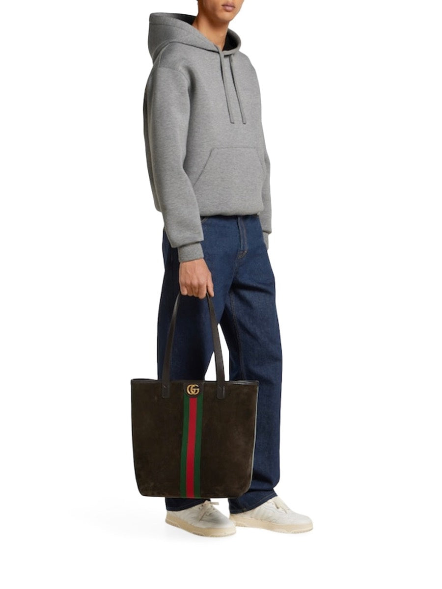 Gucci Men's Suede Ophidia Medium Size Shopping Bag