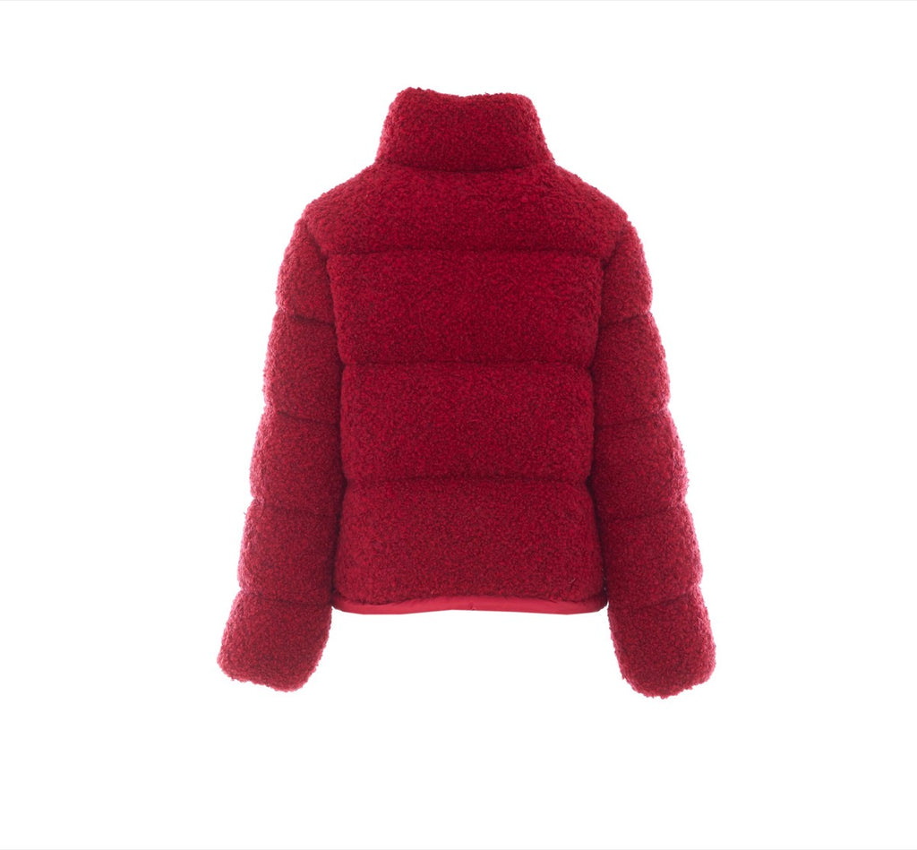 Moncler Women's Down Trascendance Jacket in Red