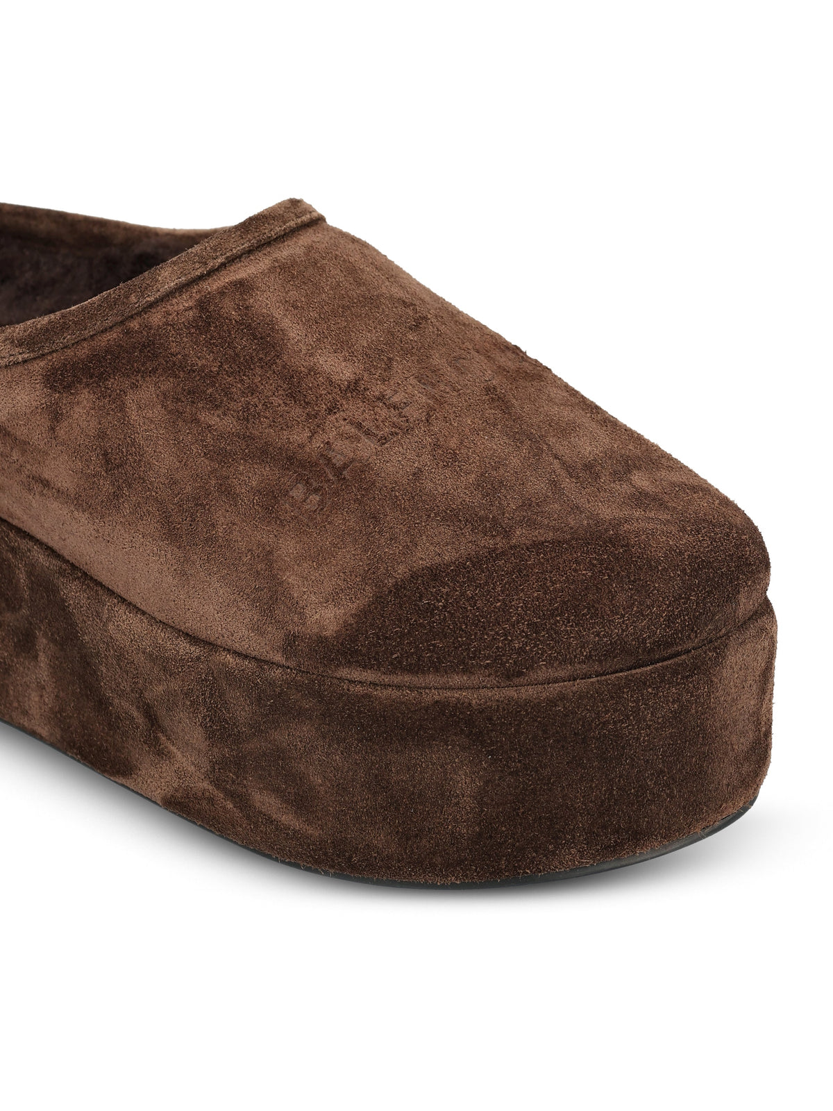 Balenciaga Women's Alaska Soft Platform Mules in Brown - view 4