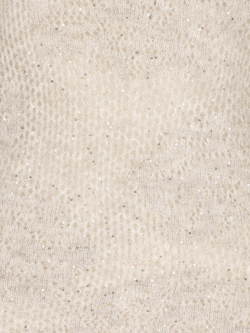 Brunello Cucinelli Women's Mohair Lace Jumper in Ivory - view 4