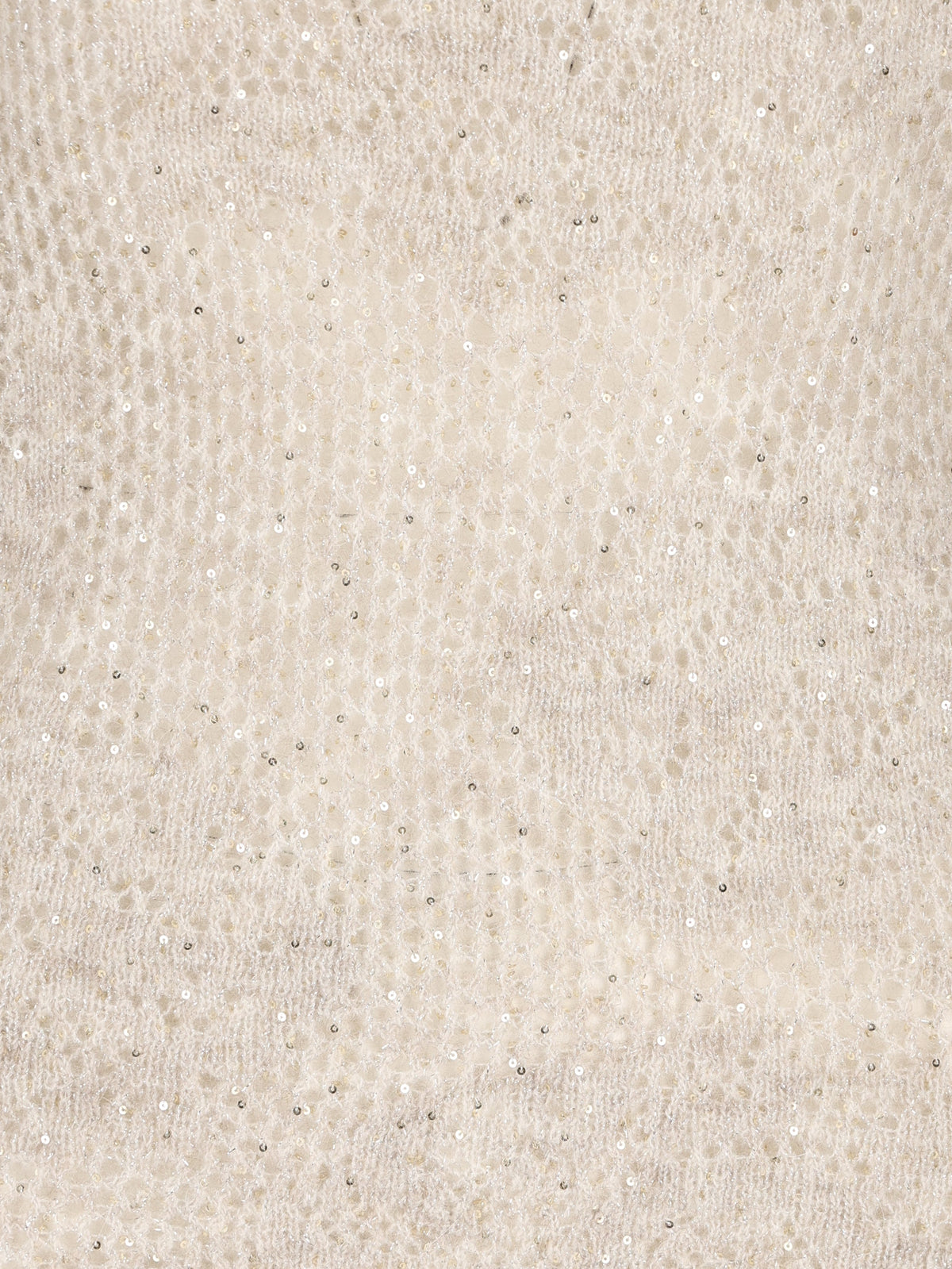 Brunello Cucinelli Women's Mohair Lace Jumper in Ivory - view 4
