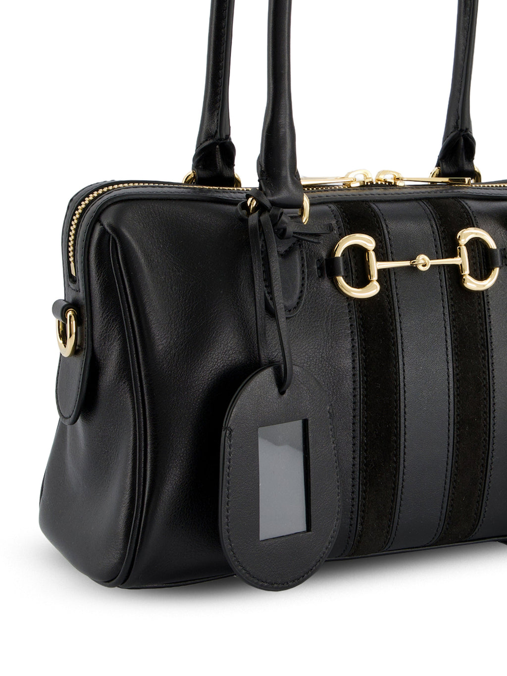 Gucci Women's Borsetto Medium Leather Bag in Black - view 4