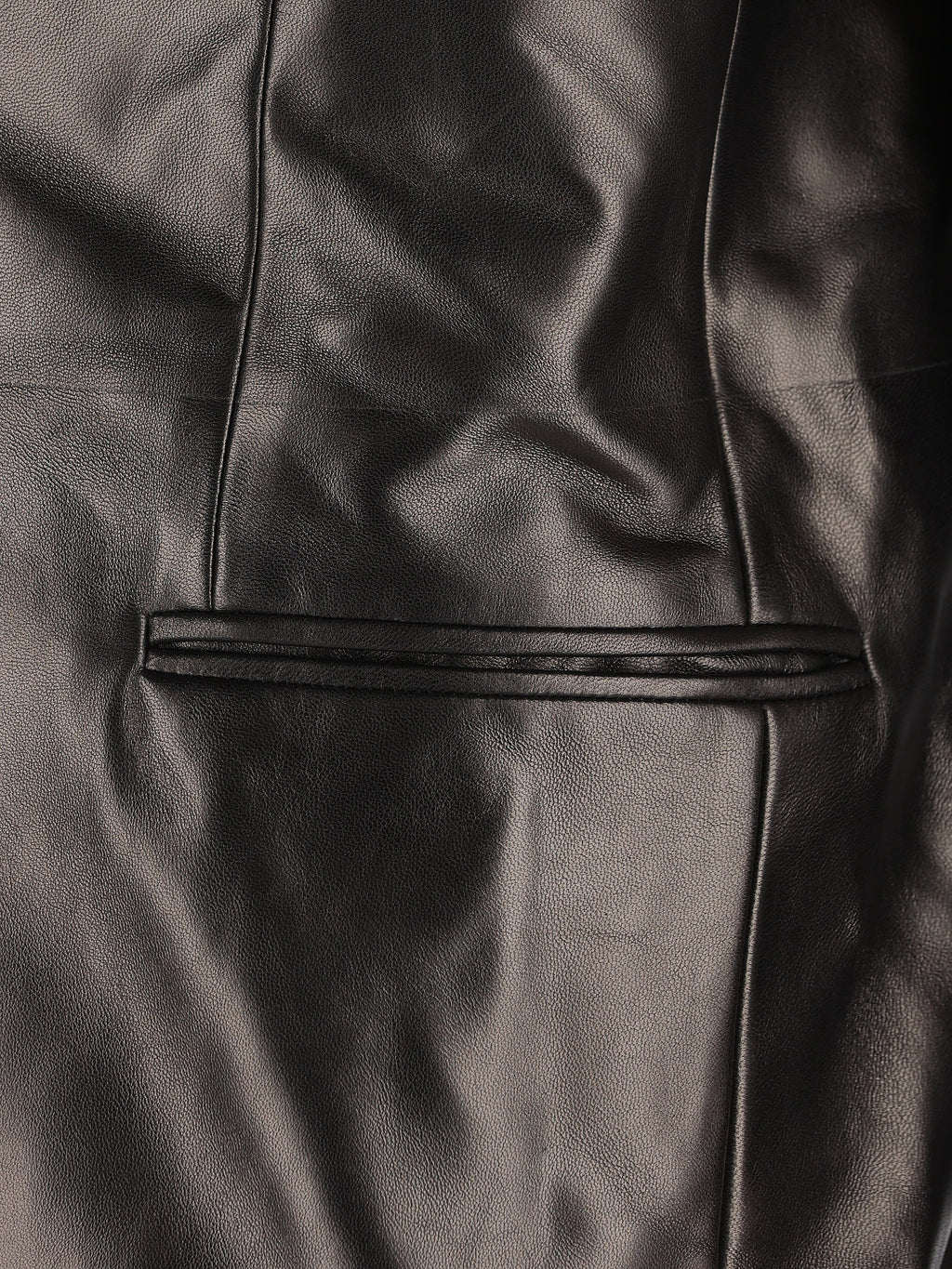 Gucci Men's Leather Blazer in Black - view 4