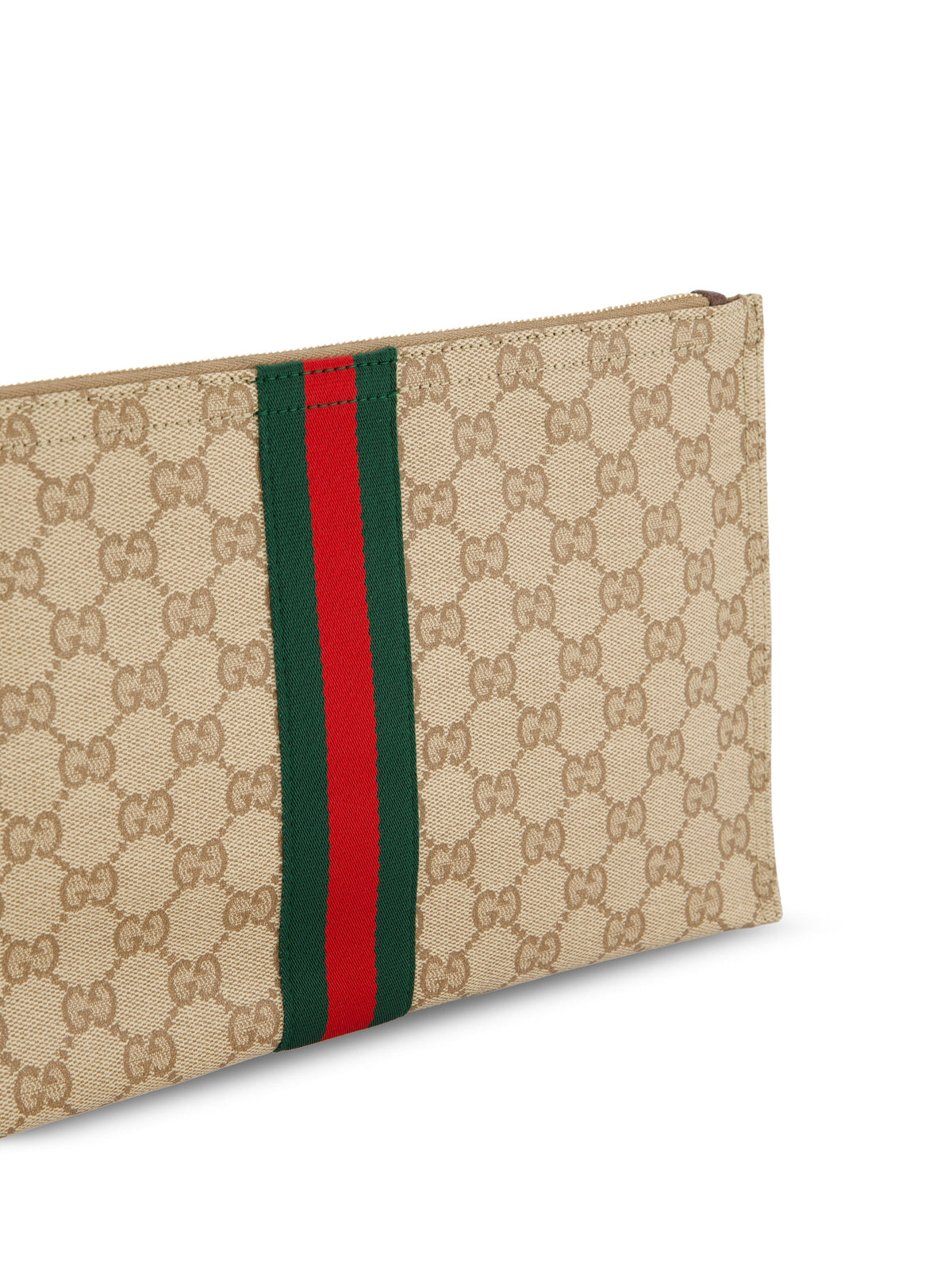 Gucci Women's GG Canvas Pouch in Beige - view 4