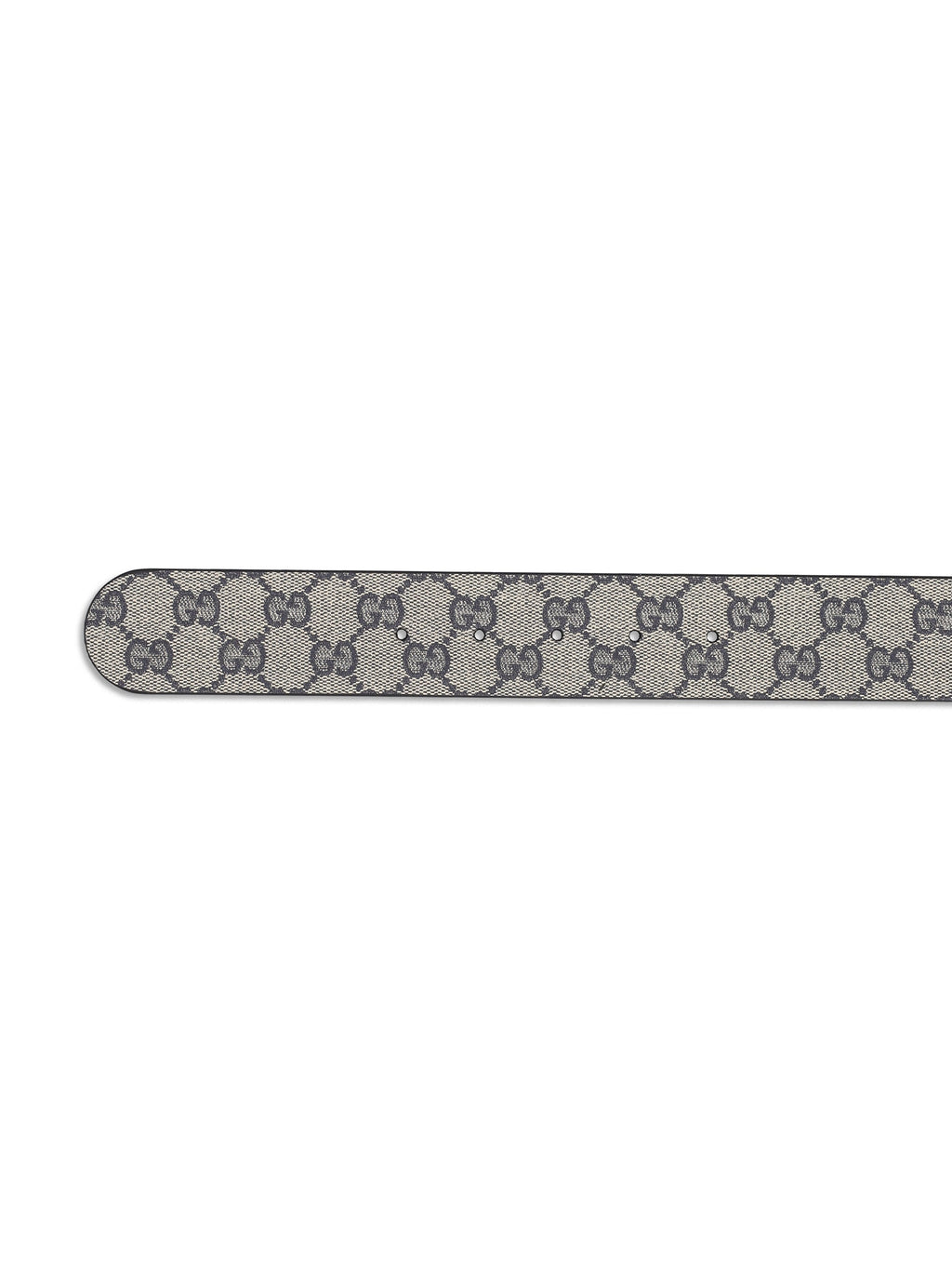 Gucci Men's Reversible GG Canvas Belt in Blue - view 4