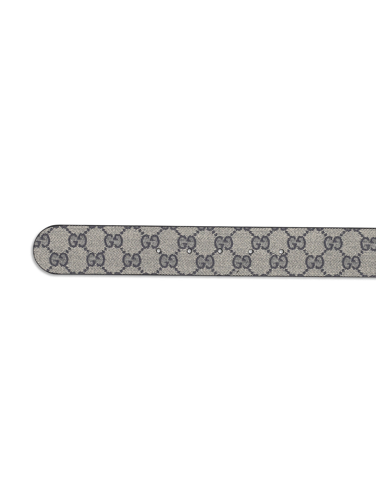 Gucci Men's Reversible GG Canvas Belt in Blue - view 4