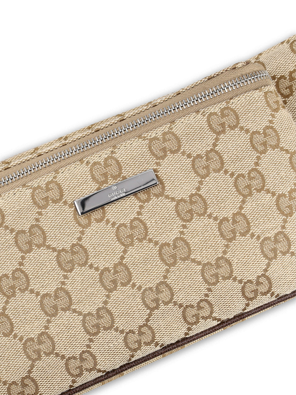 Gucci Men's GG Fabric Belt Bag in Beige - view 4