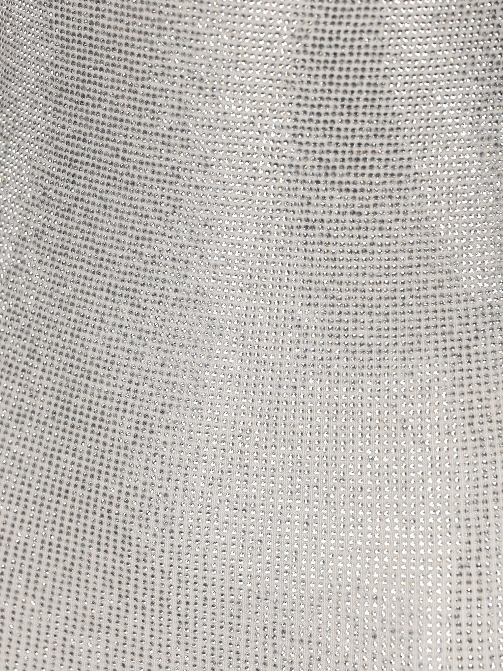 Gucci Women's Crystal Nylon Mini Dress in Silver - view 4