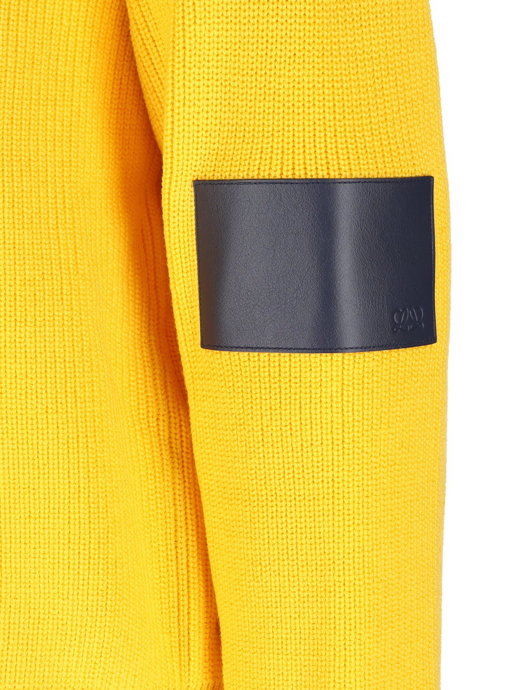 Loewe Women's Wool Zip Jumper in Yellow - view 4