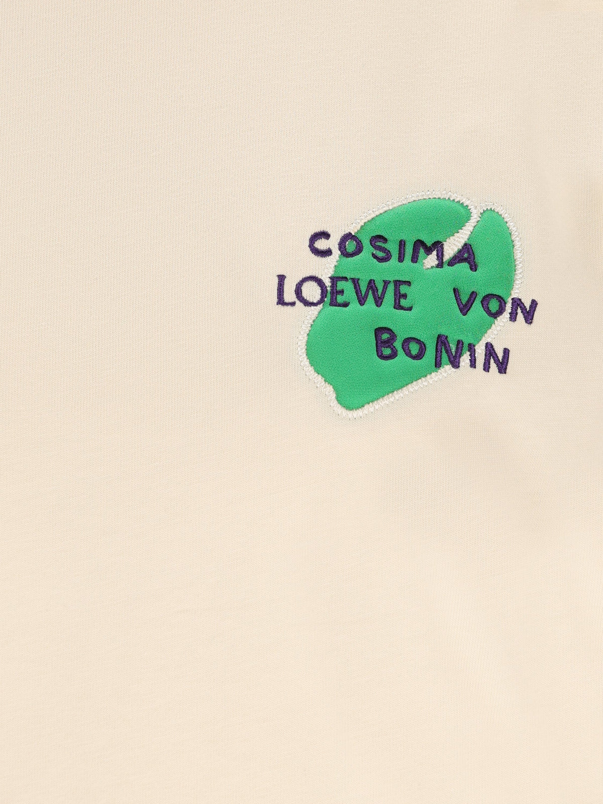 Loewe Women's Cotton T-Shirt in Beige - view 4
