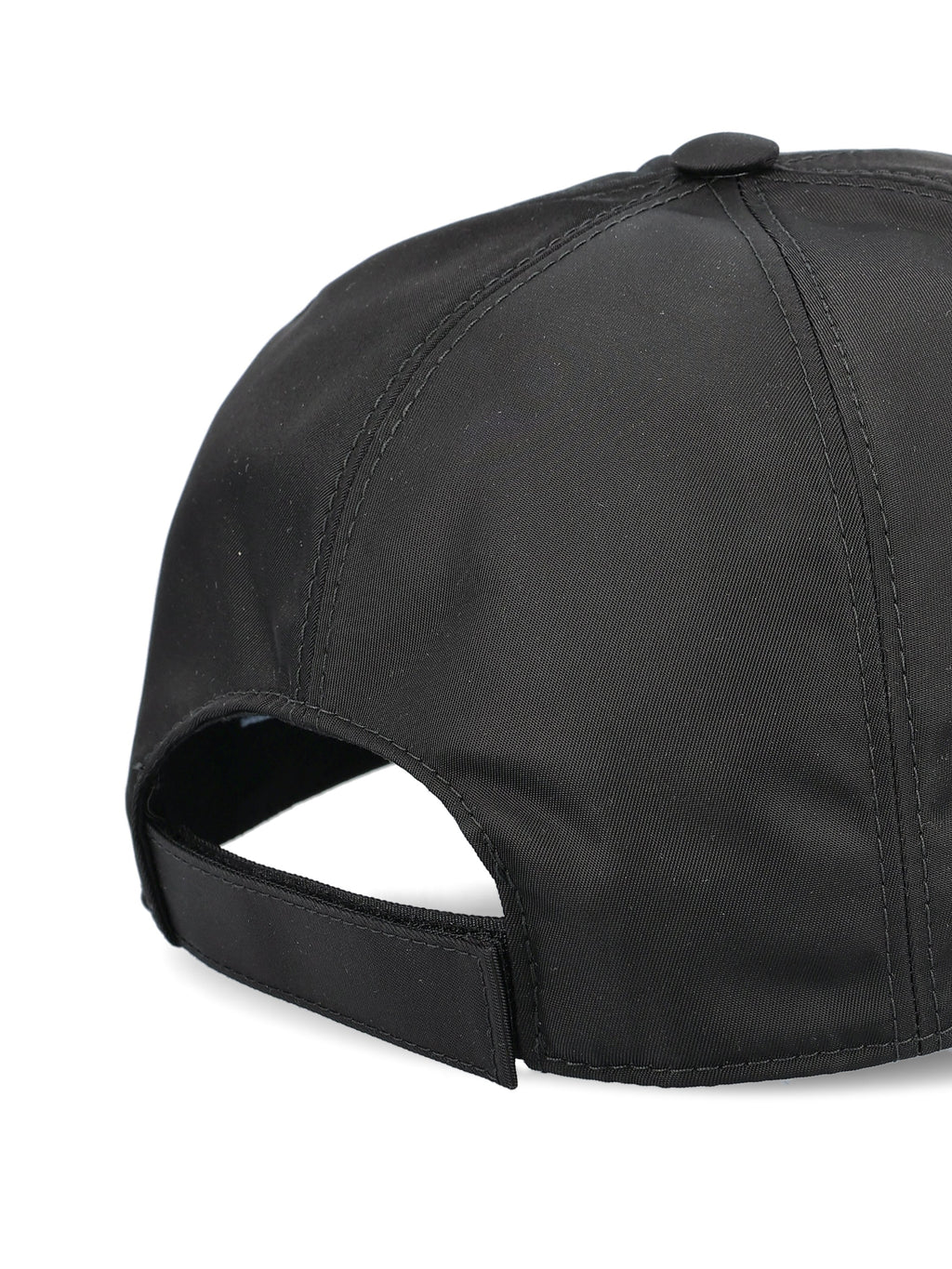 Prada Women's Re-Nylon Baseball Cap in Black - view 4