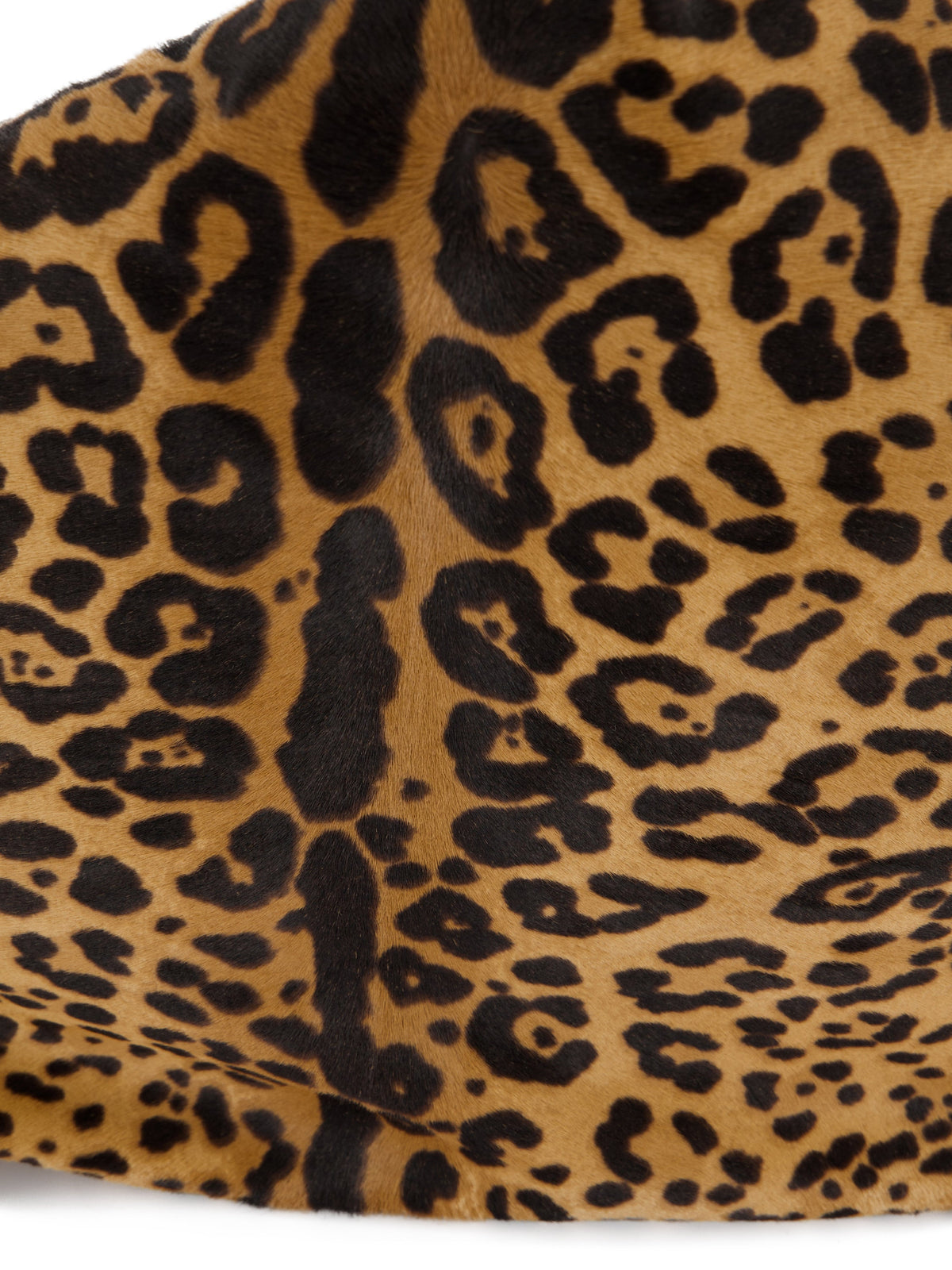 Saint Laurent Women's Amalia Leopard Leather Bag in Brown - view 4